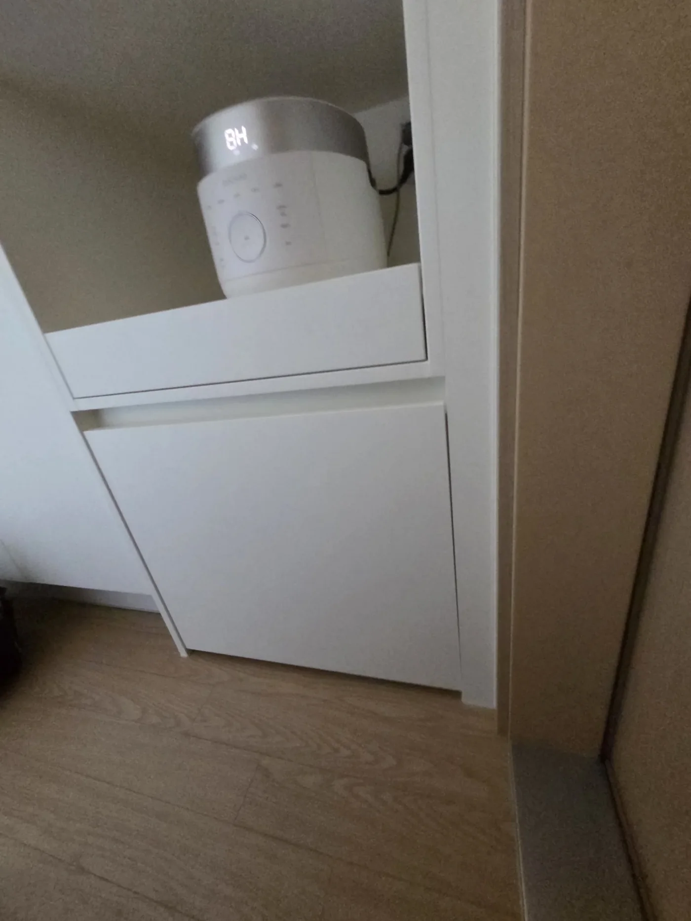 백현동 싱크대하부장리폼 시공 전 사진
