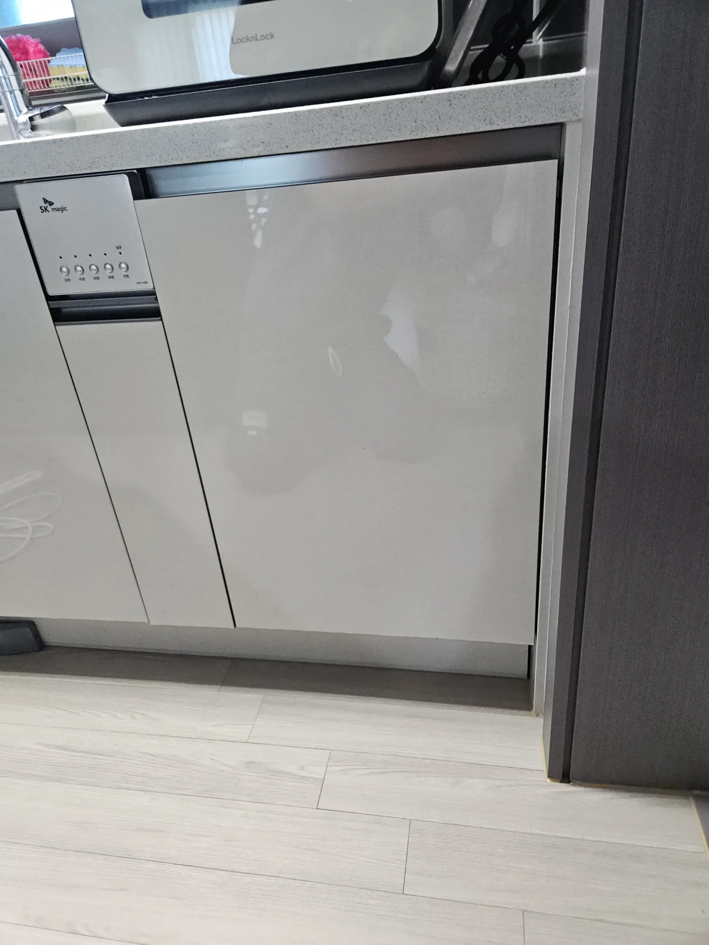 월평동 25평 싱크대하부장리폼 시공 후 사진