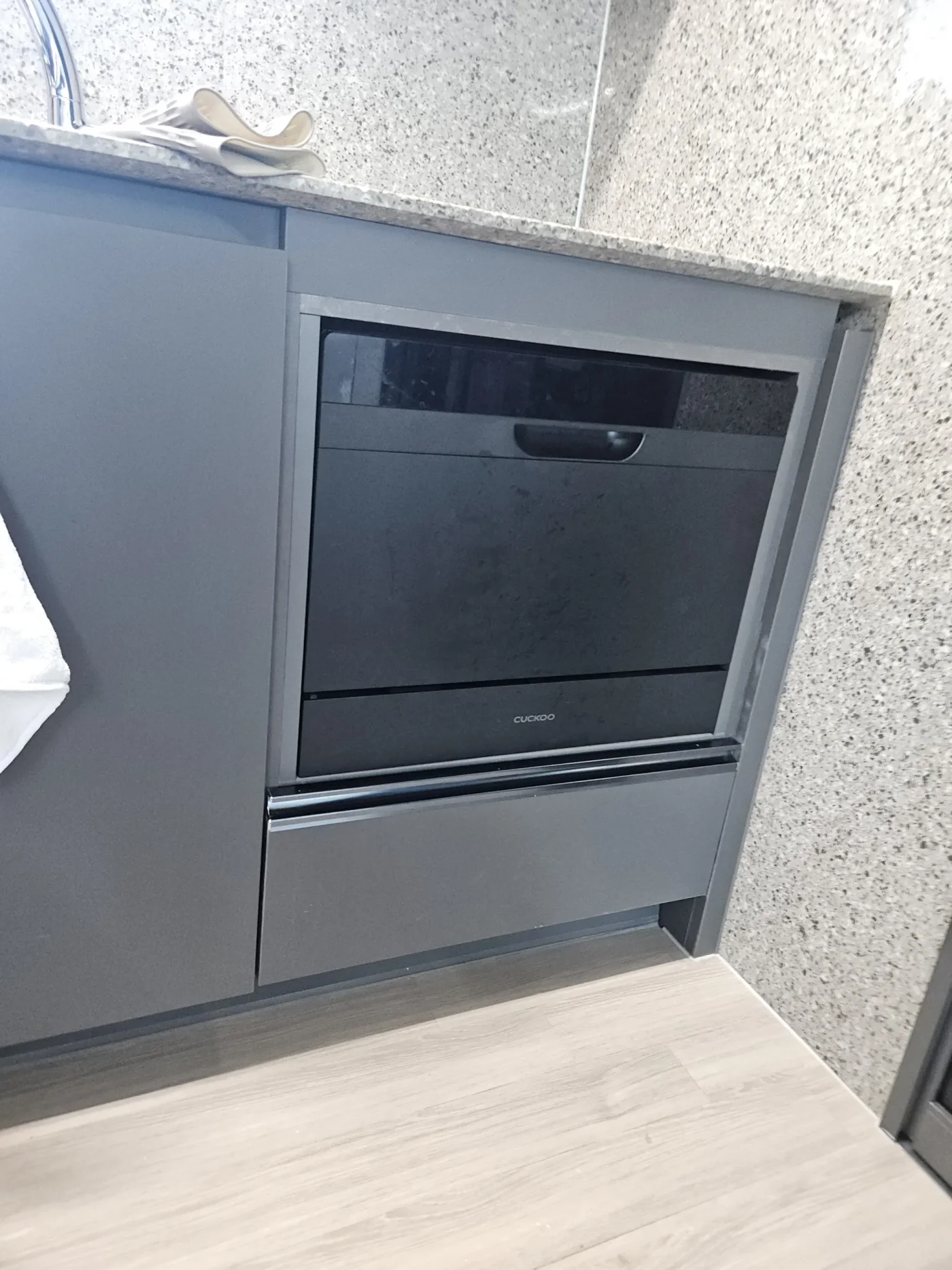 송천동 29평 싱크대하부장리폼 시공 후 사진